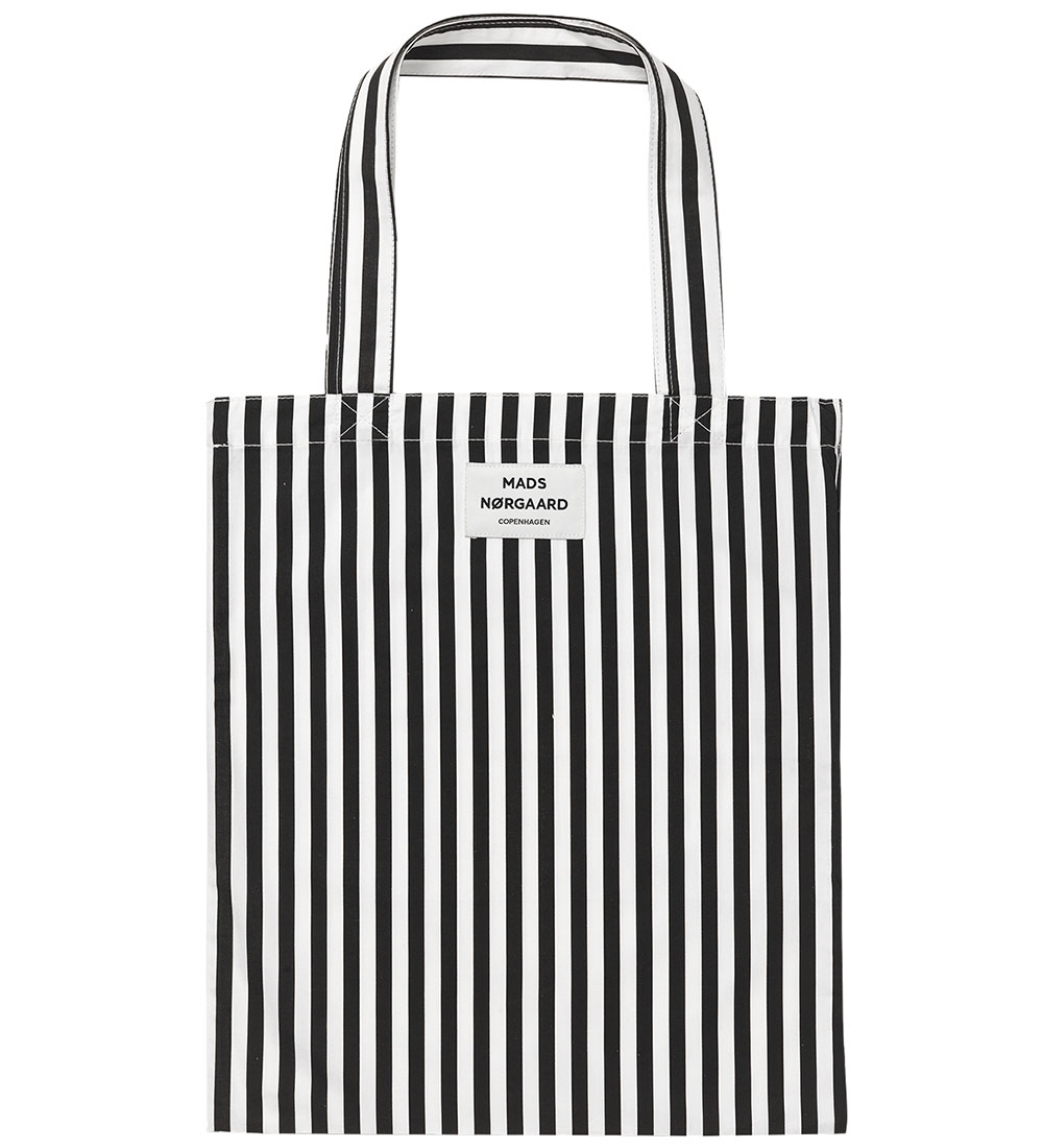 Mads Nørgaard Shopper - Atoma - Black Beauty/White Alyssum