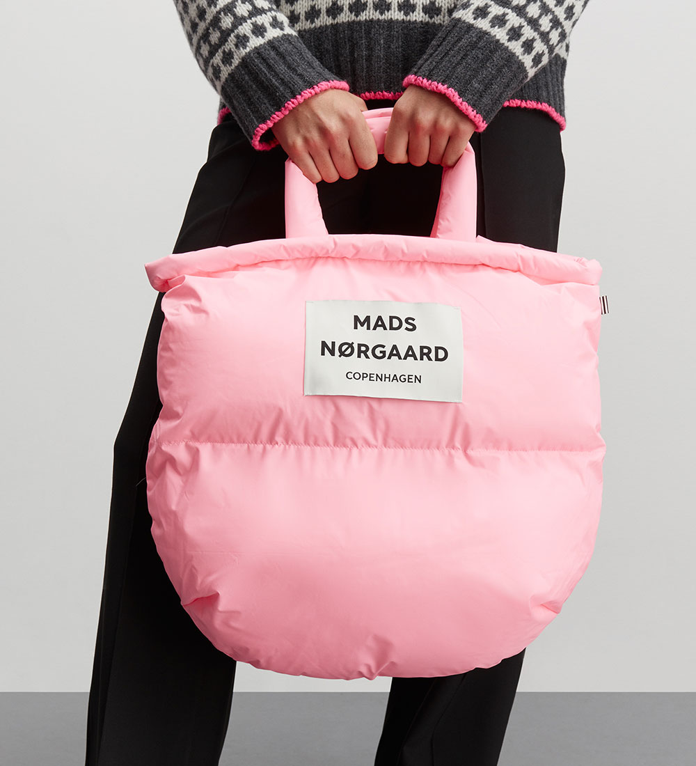 Mads Nørgaard Shopper - Recycle Pillow Bag - Cotton Candy
