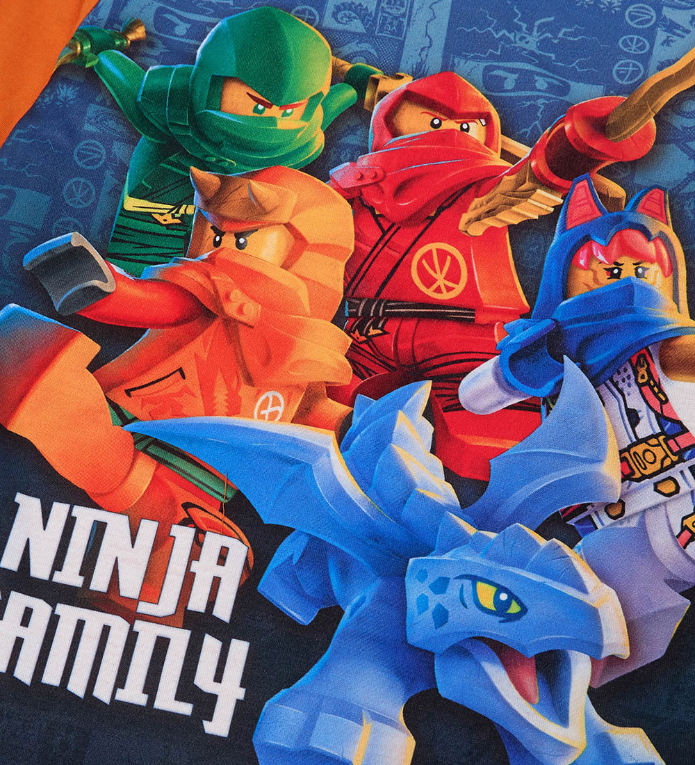 LEGO® Ninjago Bluse - LWTano 701 - Dark Orange m. Print