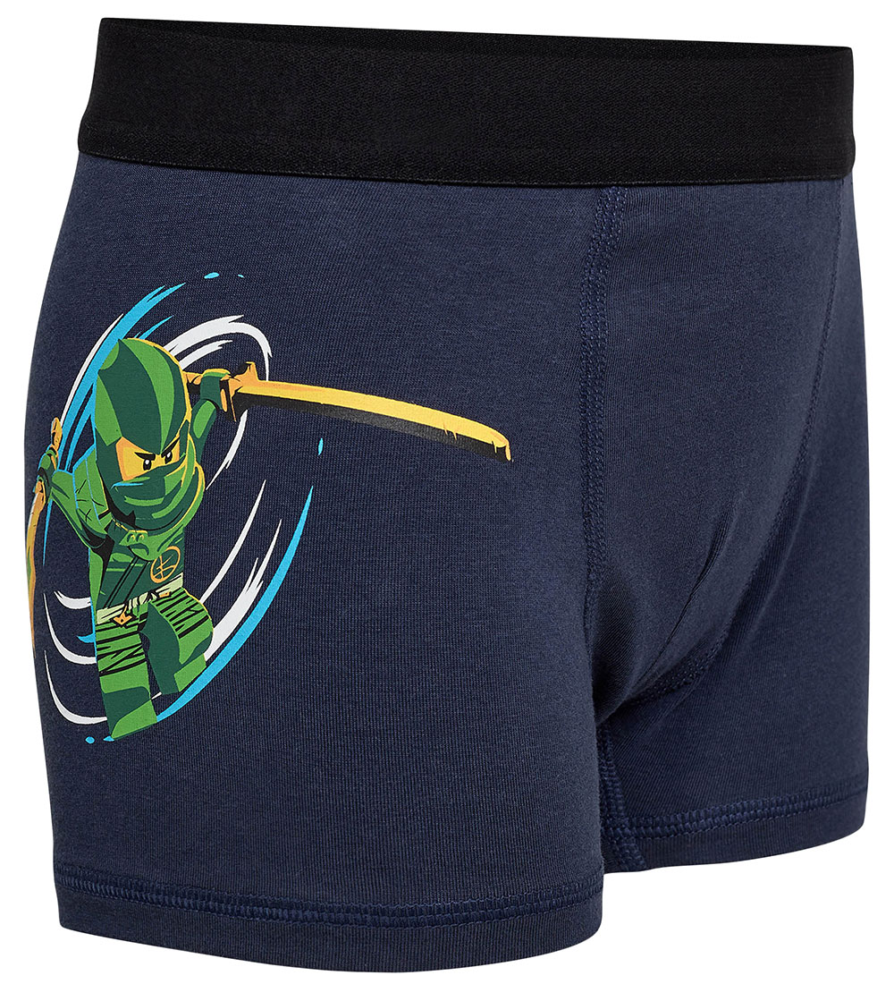 LEGO® Ninjago Boxershorts - LWAris 611 - 3-pak - Dark Navy m. Pr