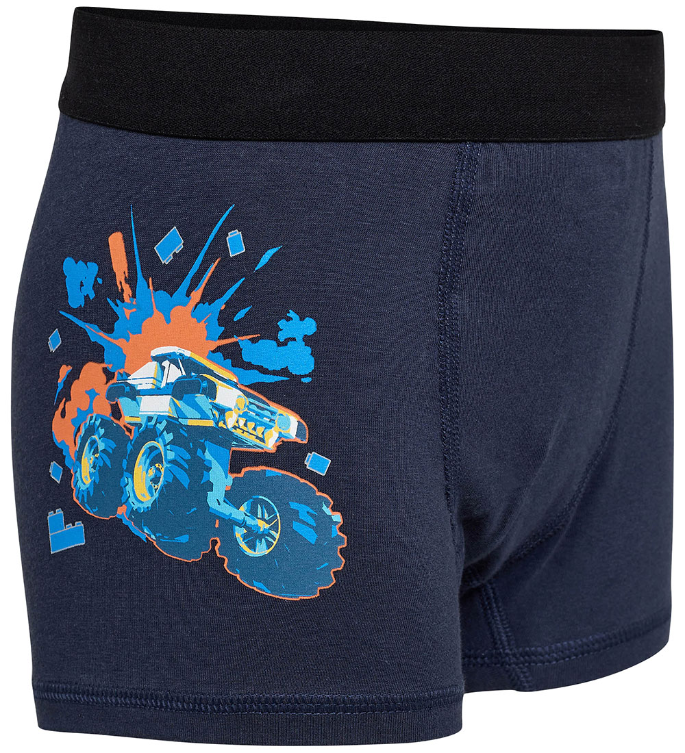 LEGO® City Boxershorts - LWAris 609 - 3-pak - Dark Navy m. Print