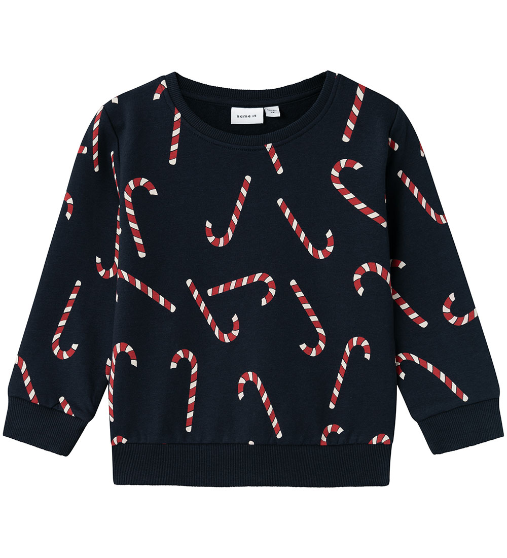 Name It Sweatshirt - NmnRjolly - Dark Sapphire