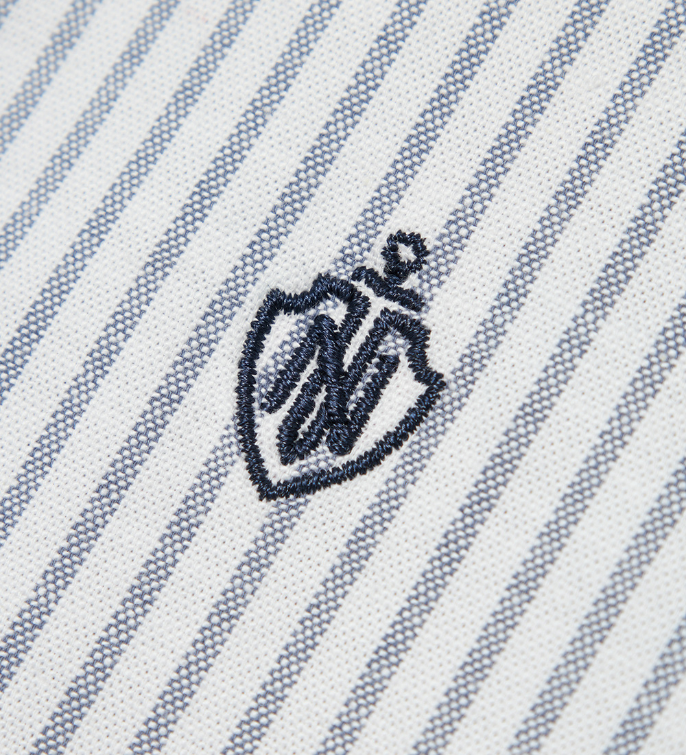 Name It Skjorte - NkmRekid - Bright White/THIN STRIPE - FLINT ST