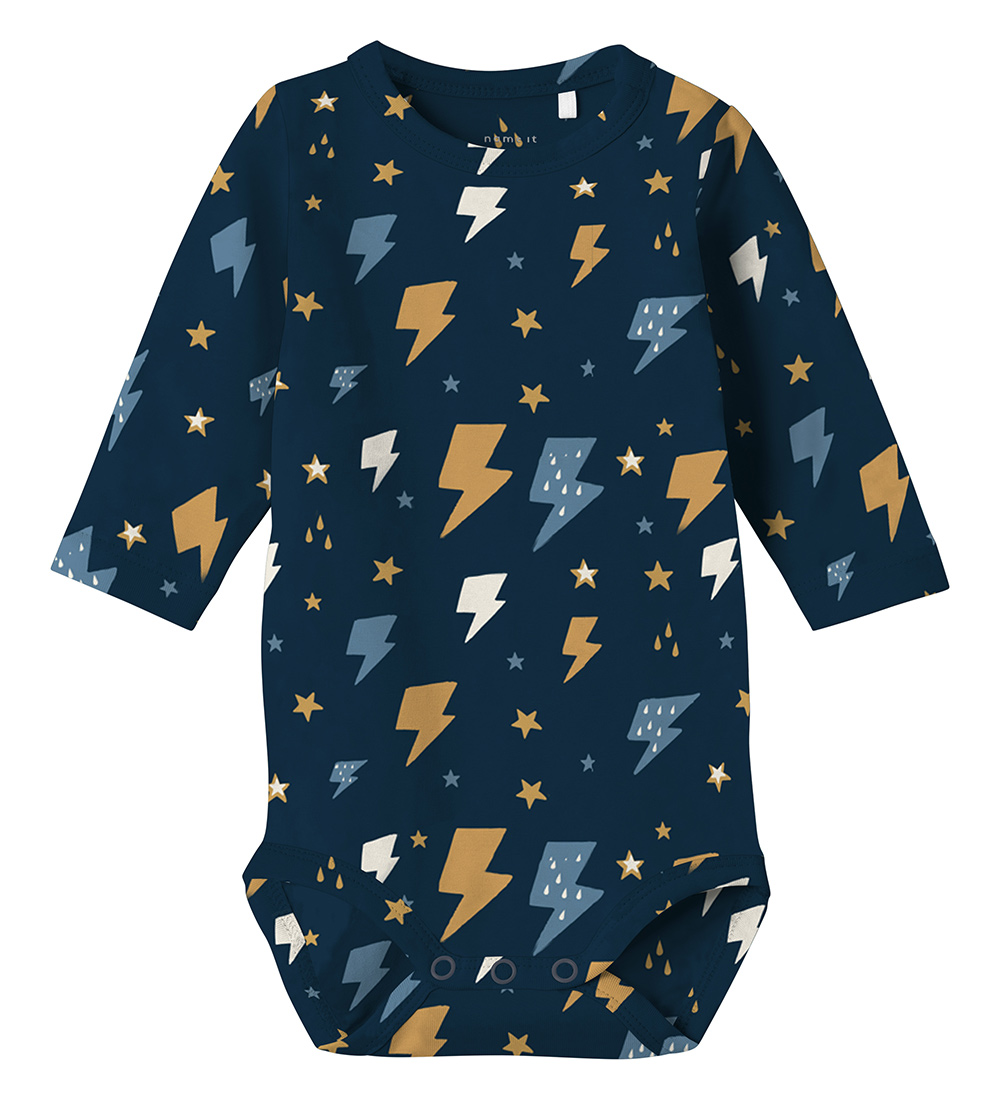 Name It Body l/æ - NbmVroels - 2-pak - Dark Sapphire/Lightning