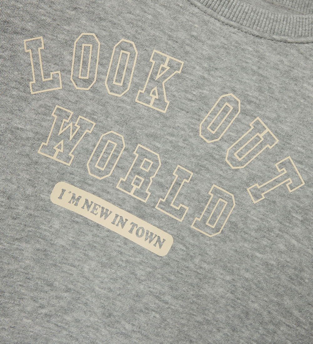 Name It Sweatshirt - NmnLew - Grey Melange