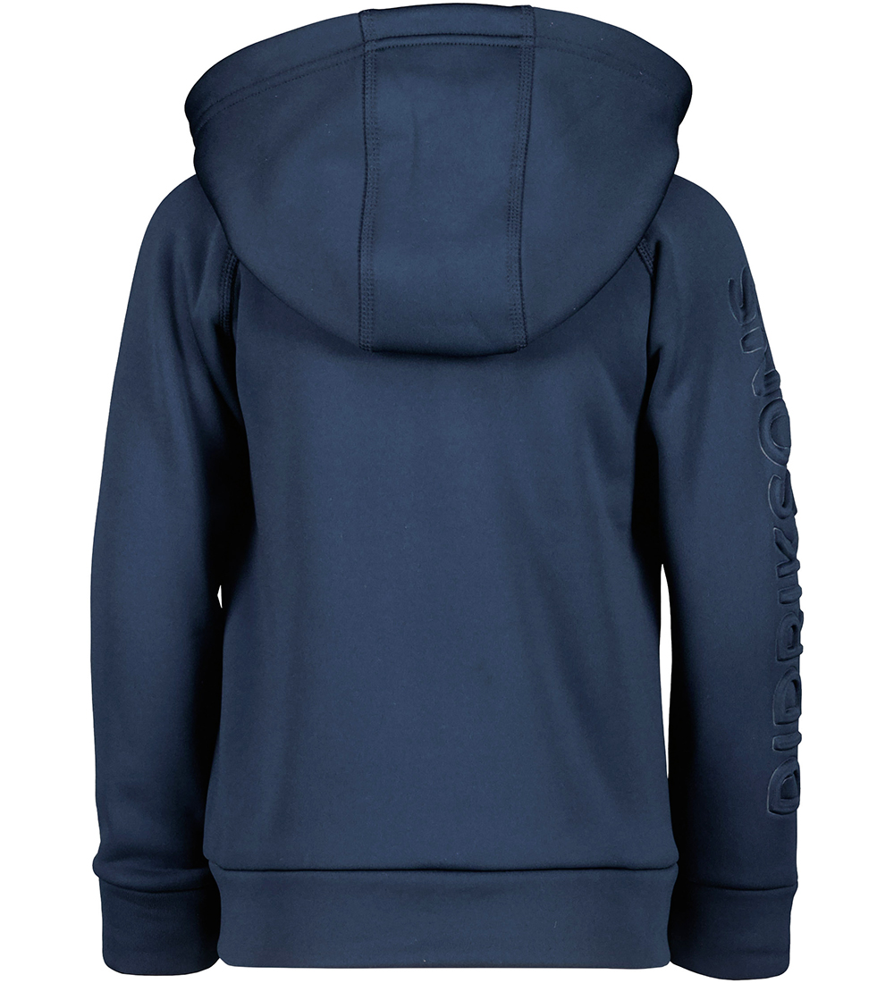 Didriksons Cardigan m. Fleece - Corin - Navy