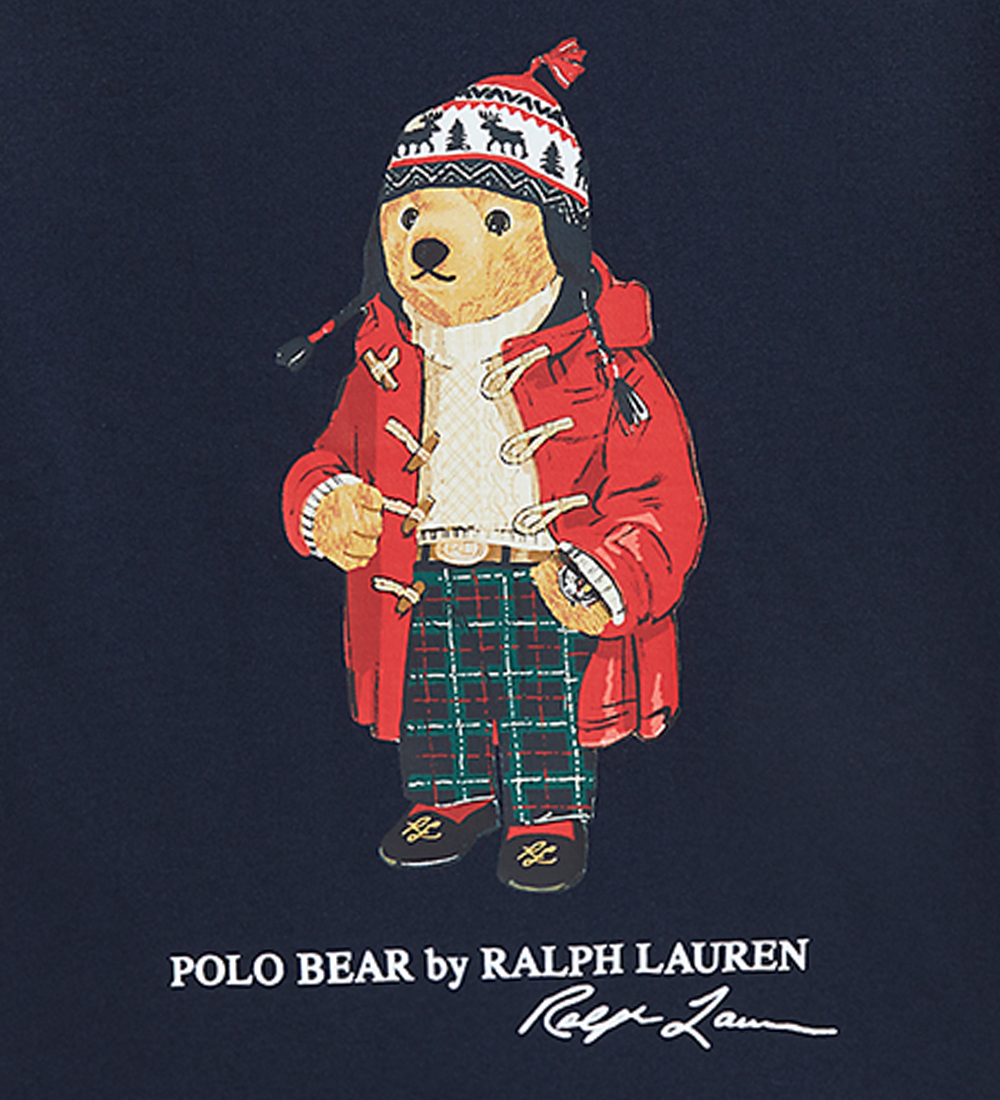 Polo Ralph Lauren T-shirt - Navy m. Bamse