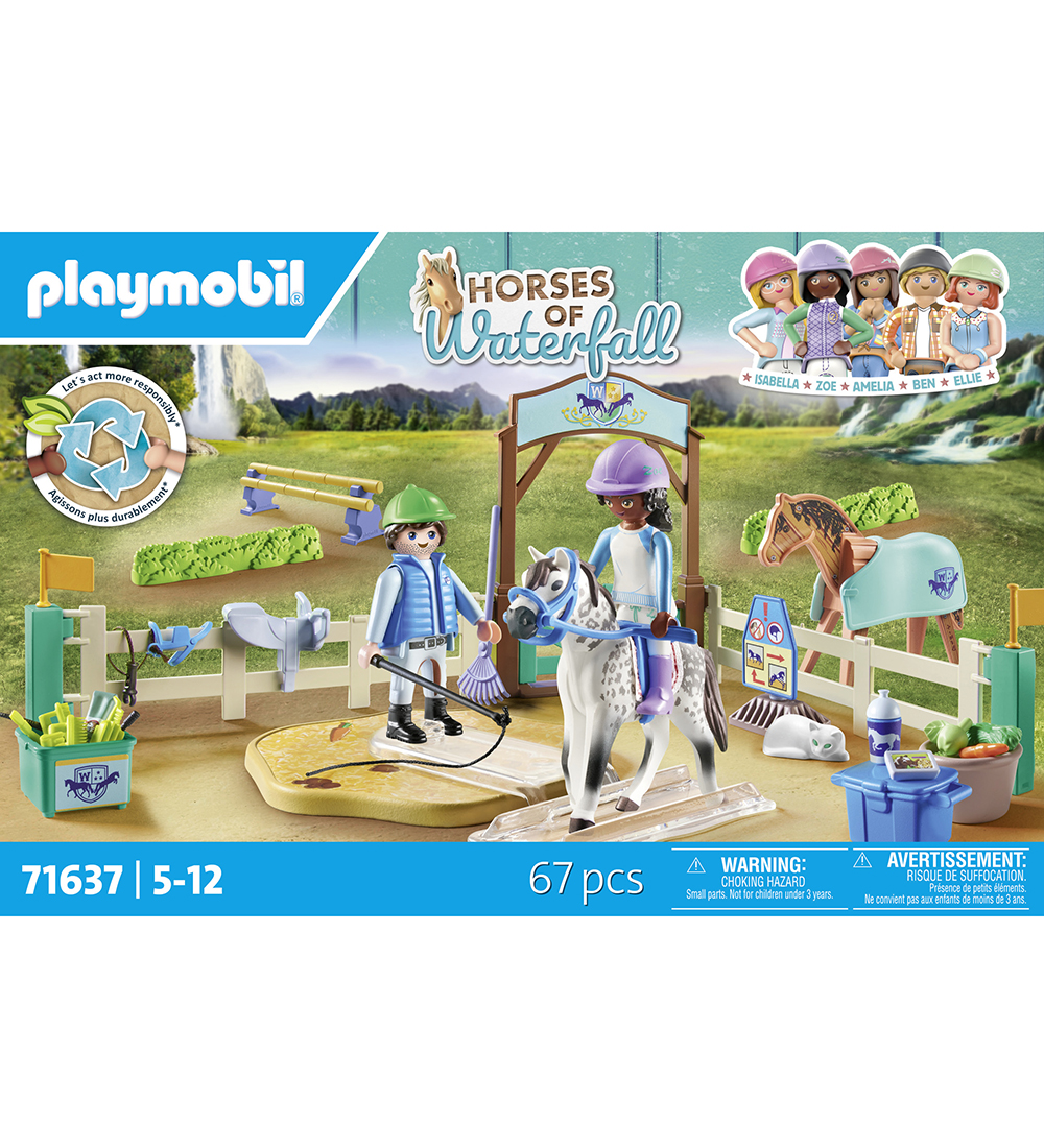 Playmobil Horses Of Waterfall -  Moderne Rideskole - 71637 - 67