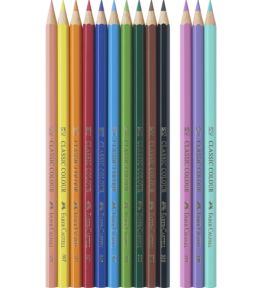 Faber-Castell Farveblyanter - 13 stk. - Unicorn Pastel
