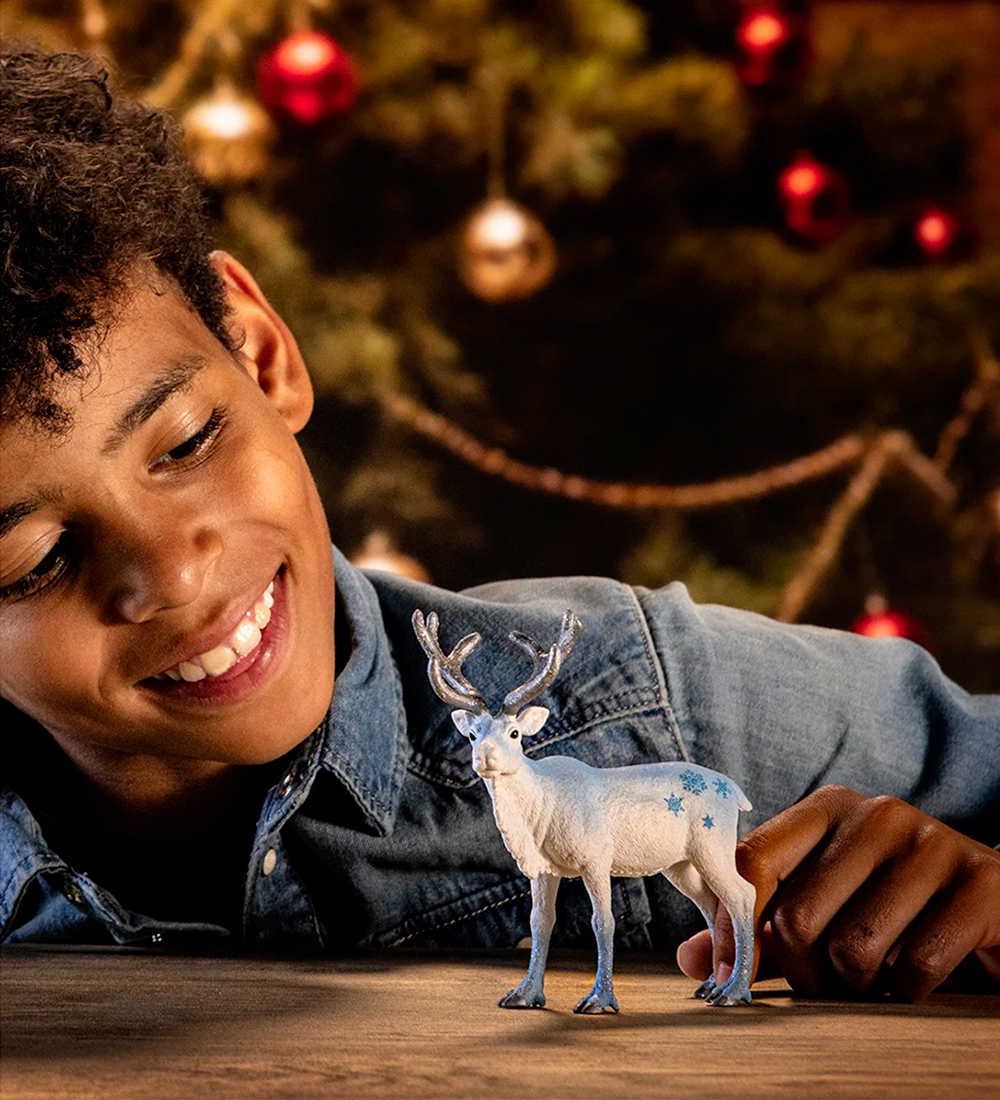 Schleich Dyr - L: 13 cm - Frosty Christmas Rensdyr