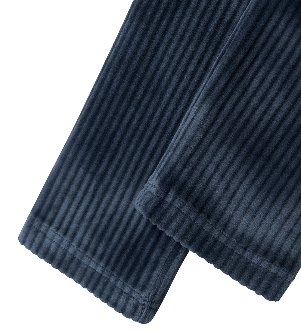 Name It Leggins - NmfVeloa - Fløjl - Dark Sapphire