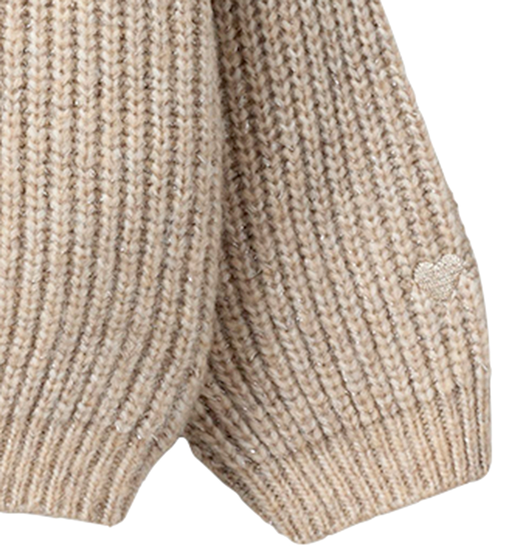 Sofie Schnoor Cardigan - Strik - Uld - Ecru Melange