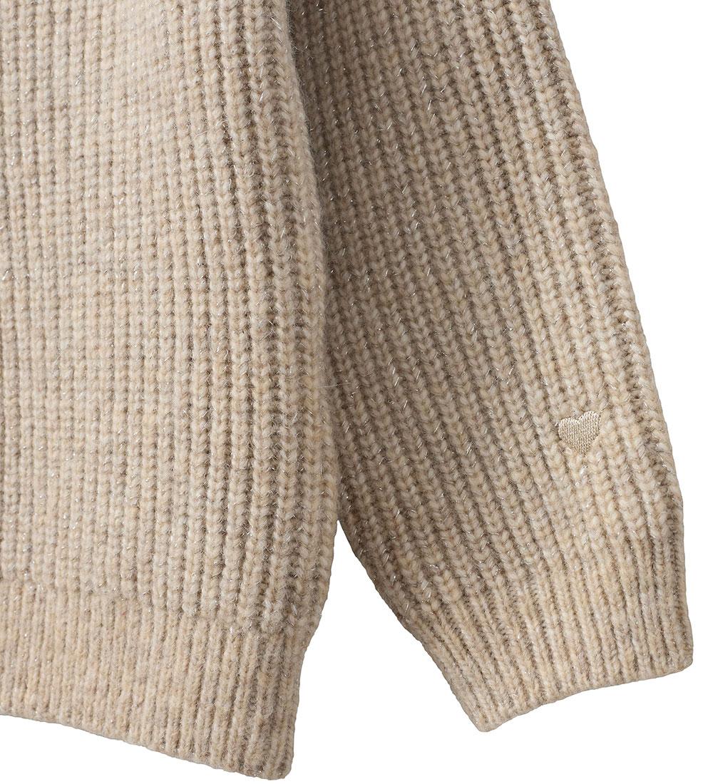 Sofie Schnoor Cardigan - Strik - Uld - Ecru Melange