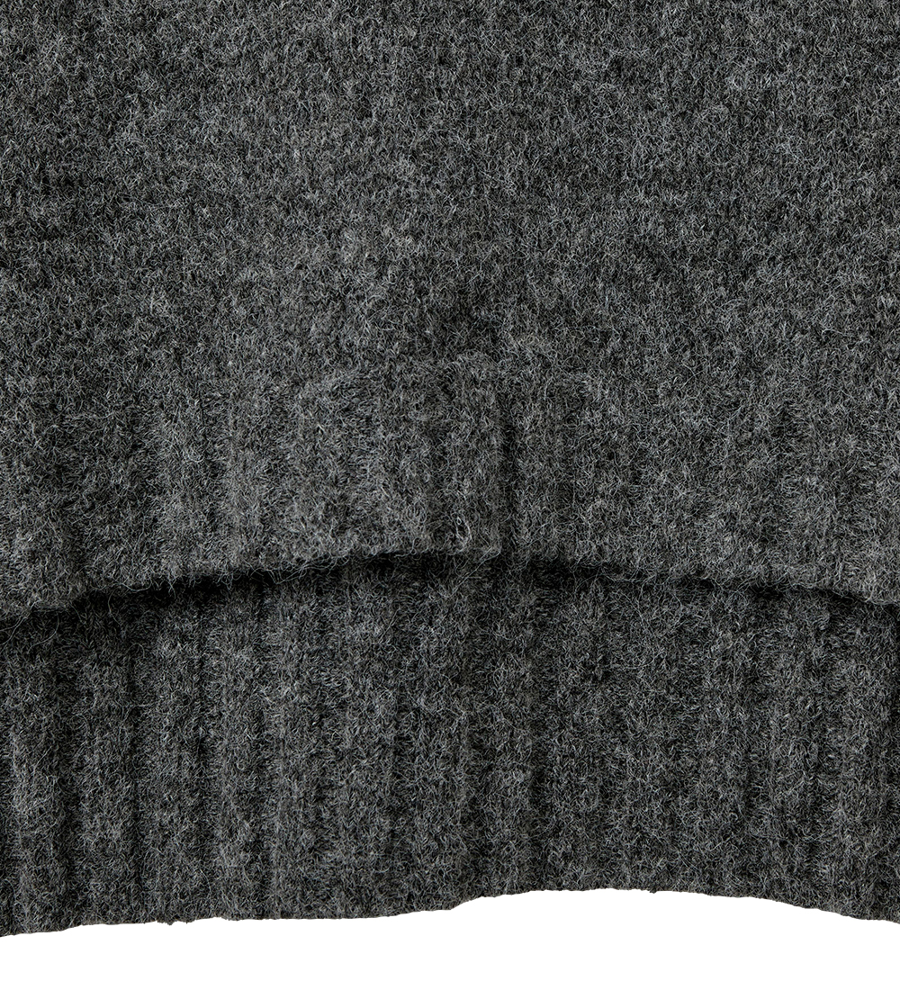Sofie Schnoor Bluse - Strik - Uld - Grey Melange