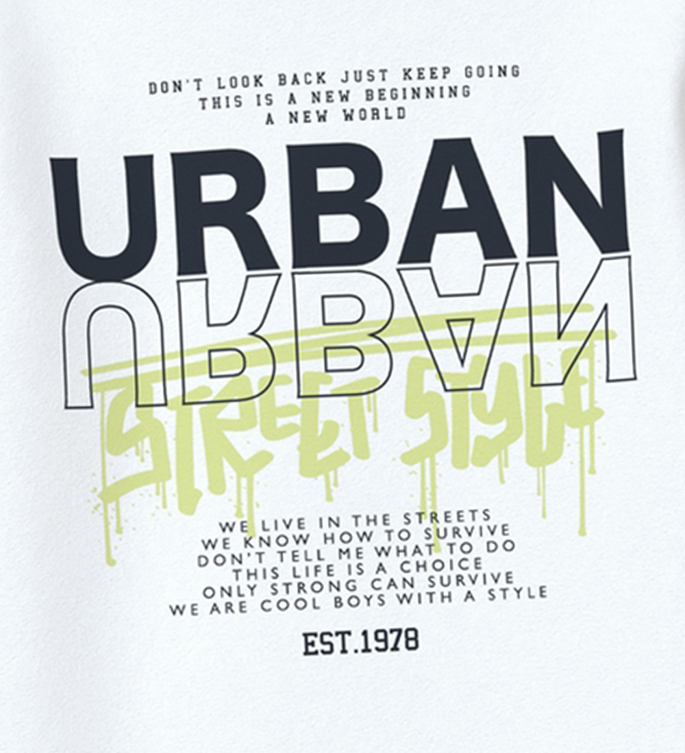 Name It Bluse - NkmVux - Bright White/Urban