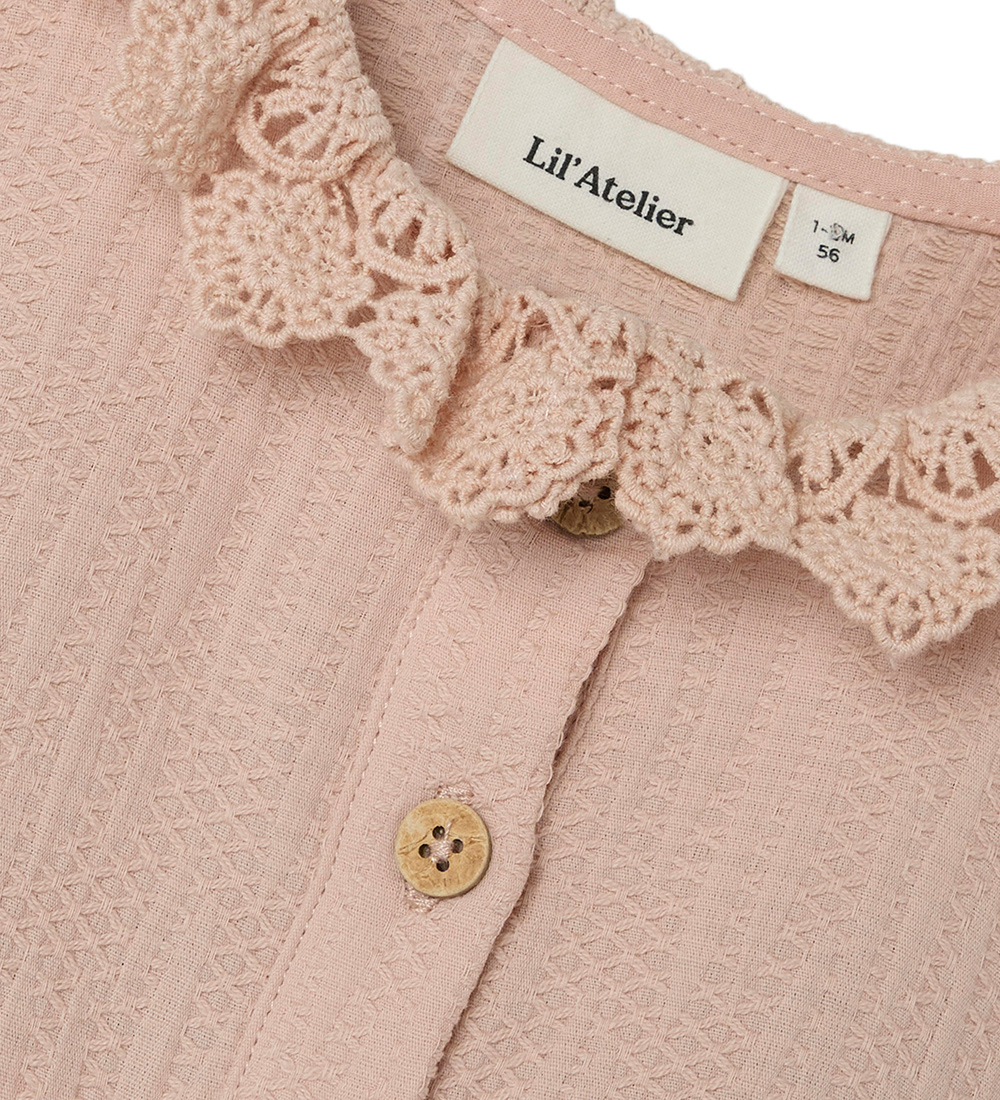 Lil Atelier Kjolebody l/æ - NbfRosita - Rugby Tan