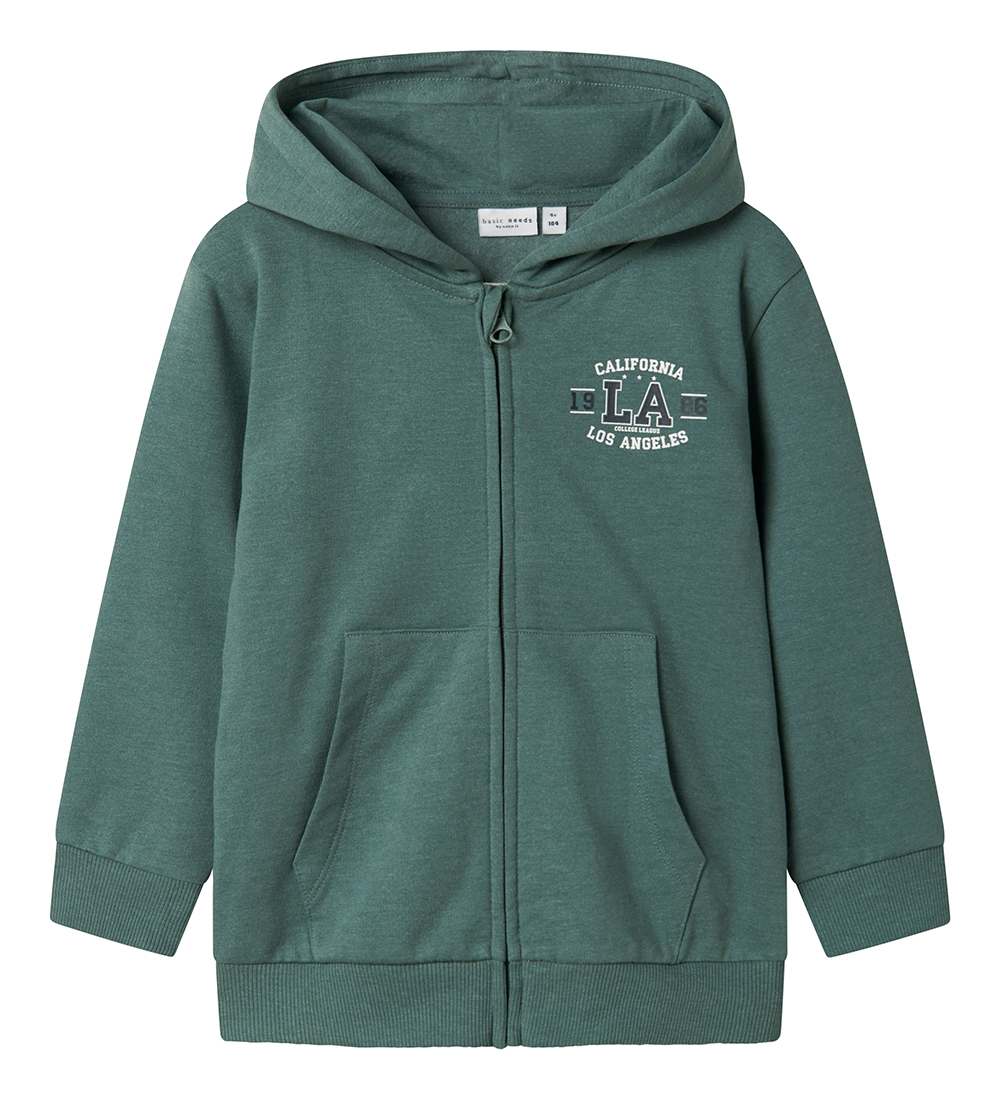 Name It Cardigan m. Hætte - NmmVidar - Dark Forest