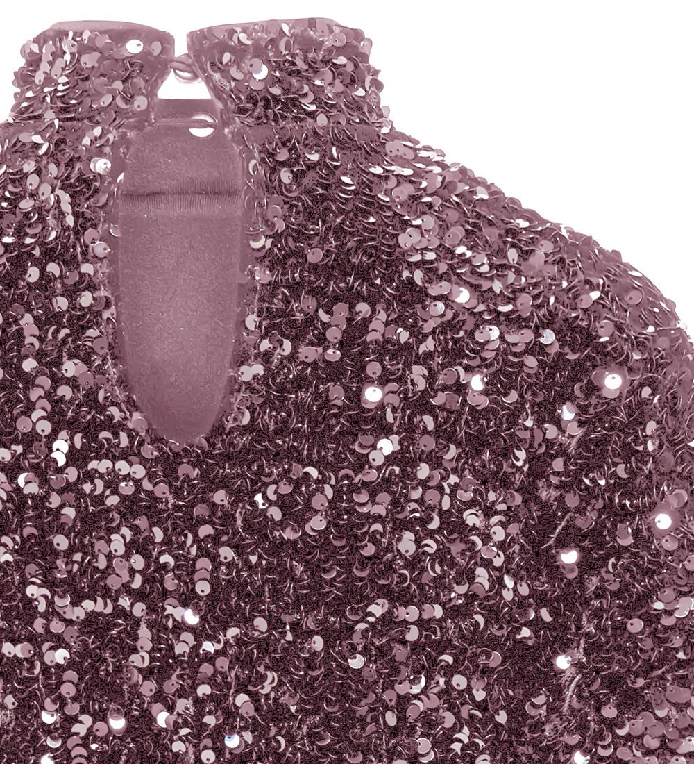 Kids Only Kjole - KogConfidencels Sequins - Mauve Shadows
