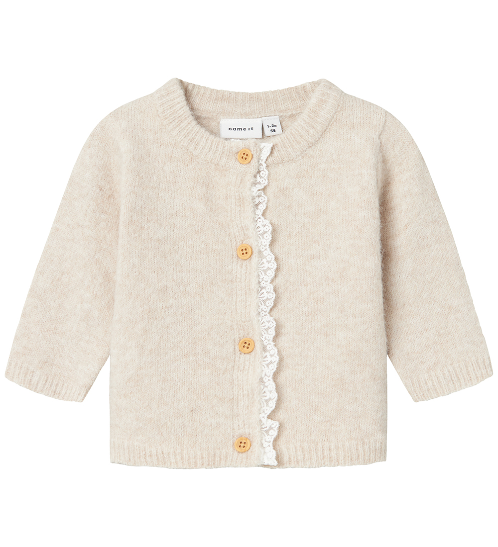Name It Cardigan - Strik - NbfRikimmi - Summer Sand