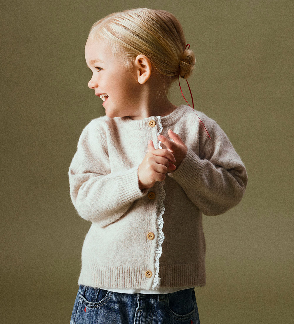 Name It Cardigan - Strik - NmfRikimmi - Summer Sand