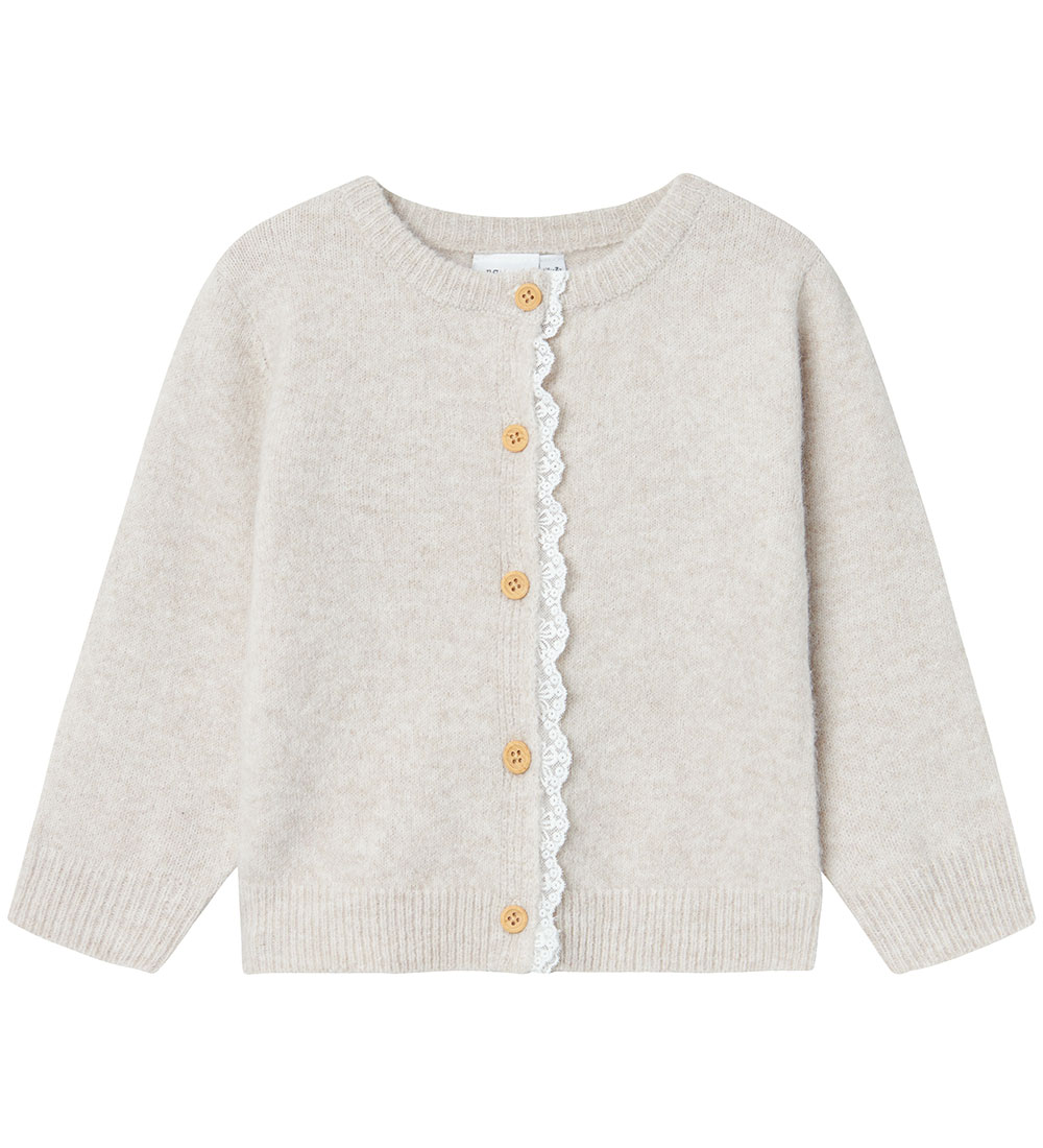 Name It Cardigan - Strik - NmfRikimmi - Summer Sand