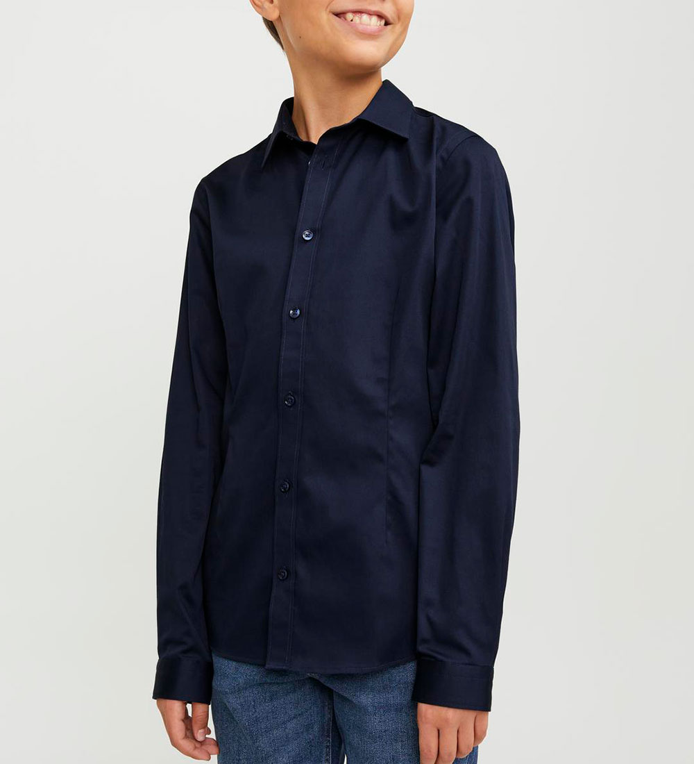 Jack & Jones Skjorte - JprParma - Navy Blazer