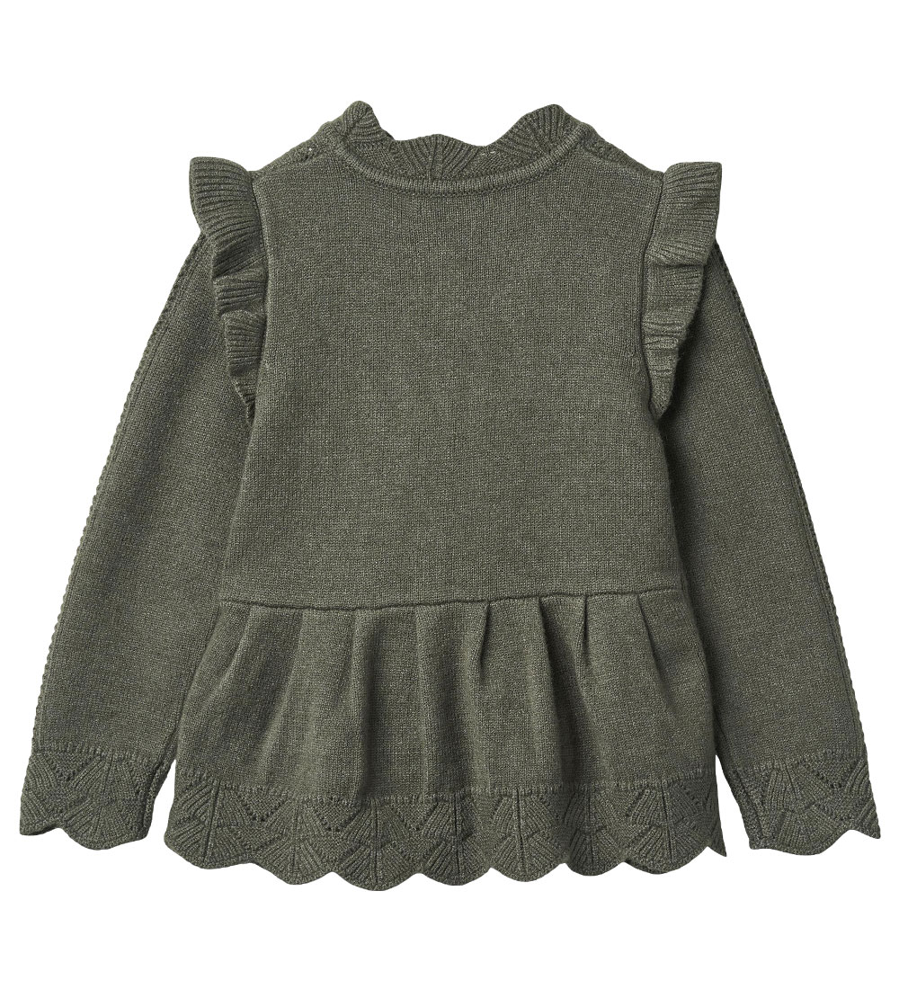 Fliink Bluse - Strik - Alilly Peplum - Beetle