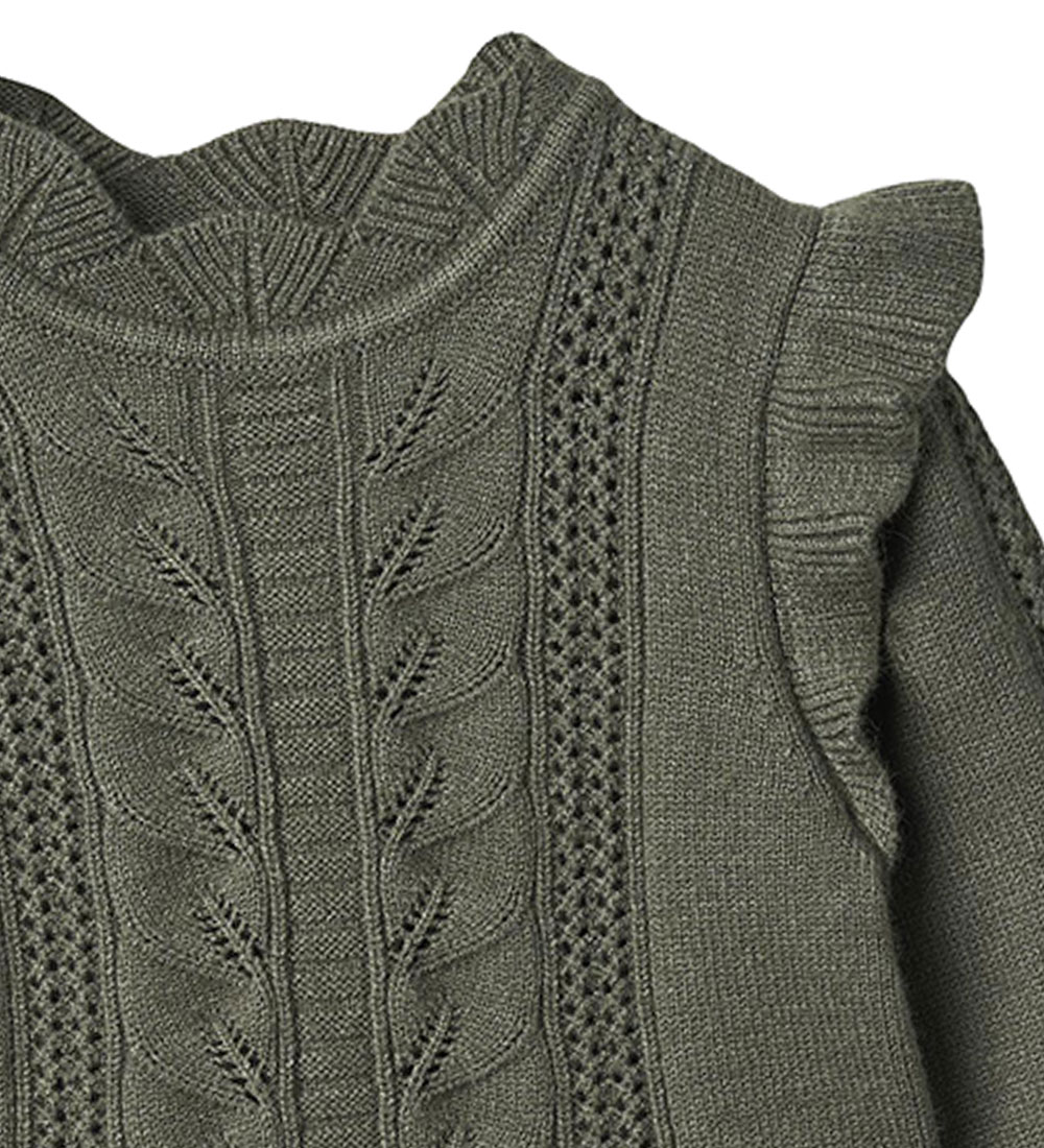 Fliink Bluse - Strik - Alilly Peplum - Beetle