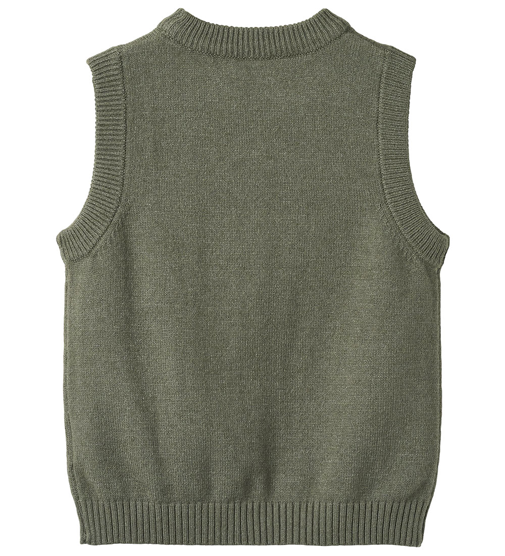 Fliink Vest - Strik - Benna Mushroom - Beetle