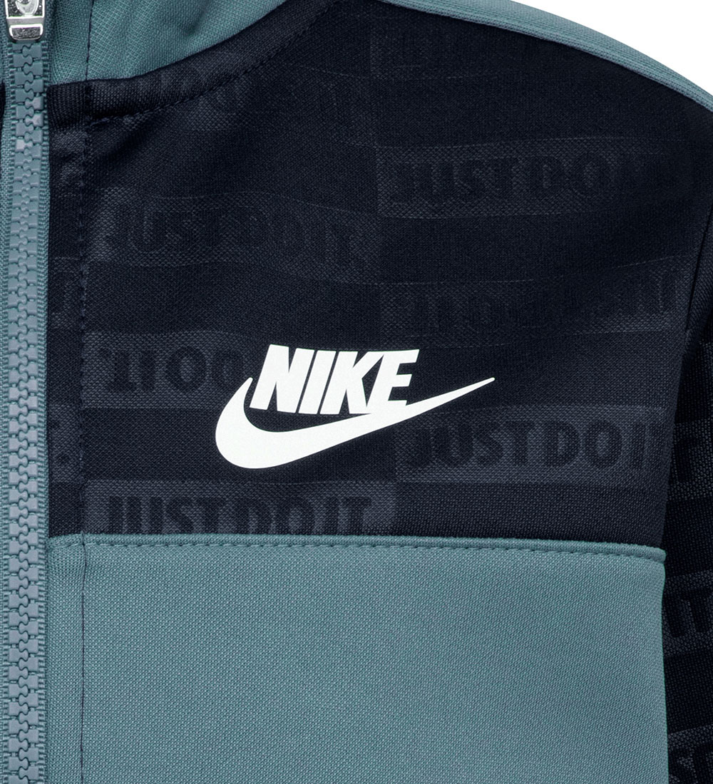 Nike Træningssæt - Cardigan/Bukser - Midnight Navy