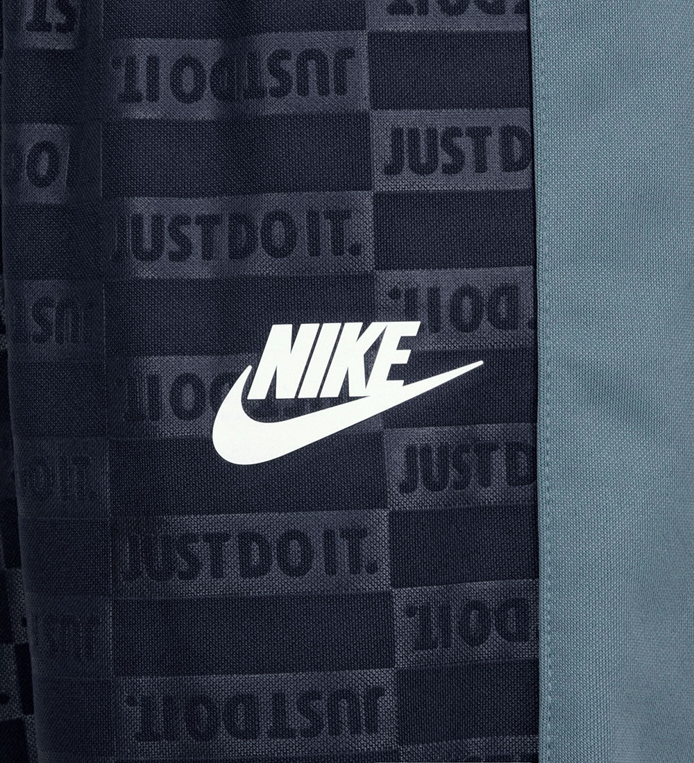 Nike Træningssæt - Cardigan/Bukser - Midnight Navy