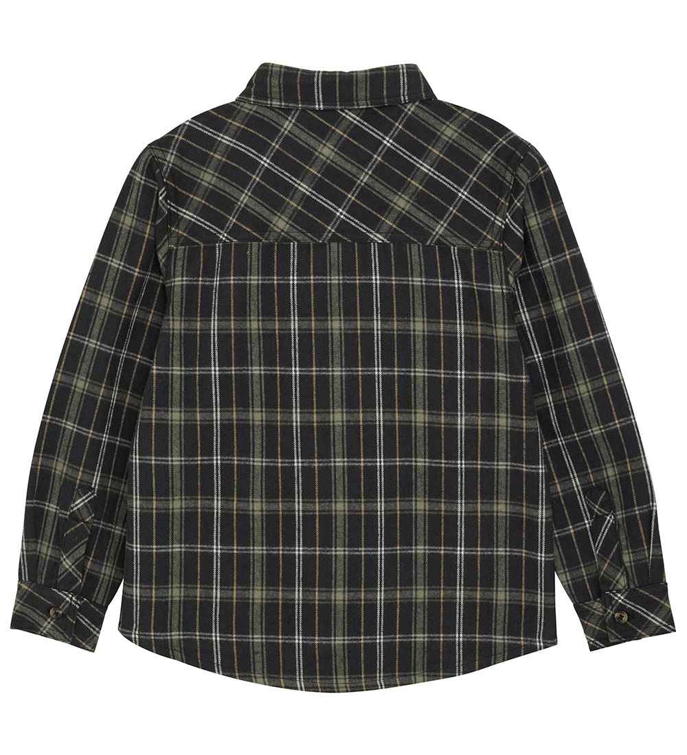 Minymo Skjorte - Dark Navy m. Tern