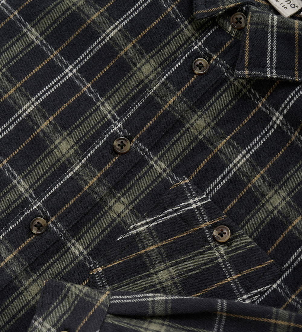 Minymo Skjorte - Dark Navy m. Tern