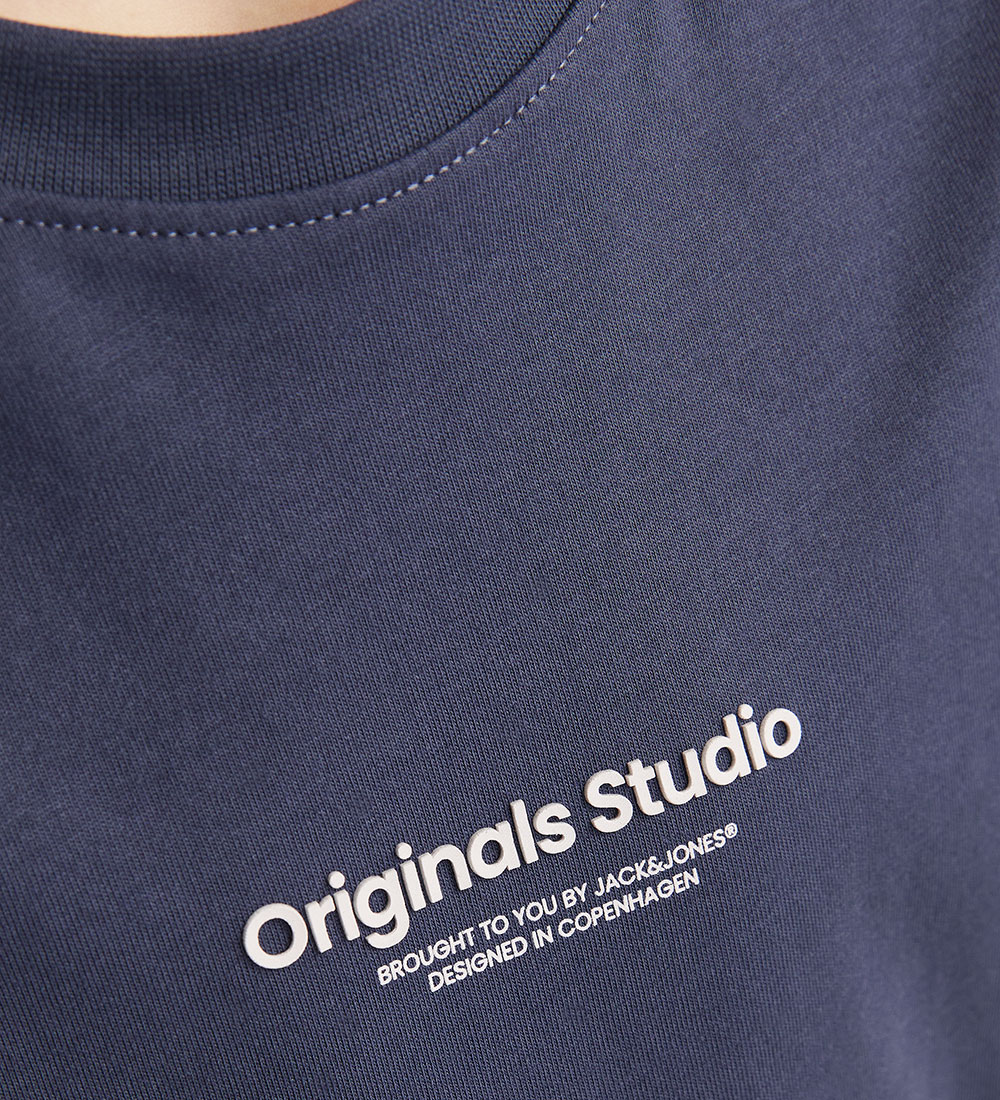 Jack & Jones T-shirt - Noos - JovVesterbro - Nightshadow Blu/Loo