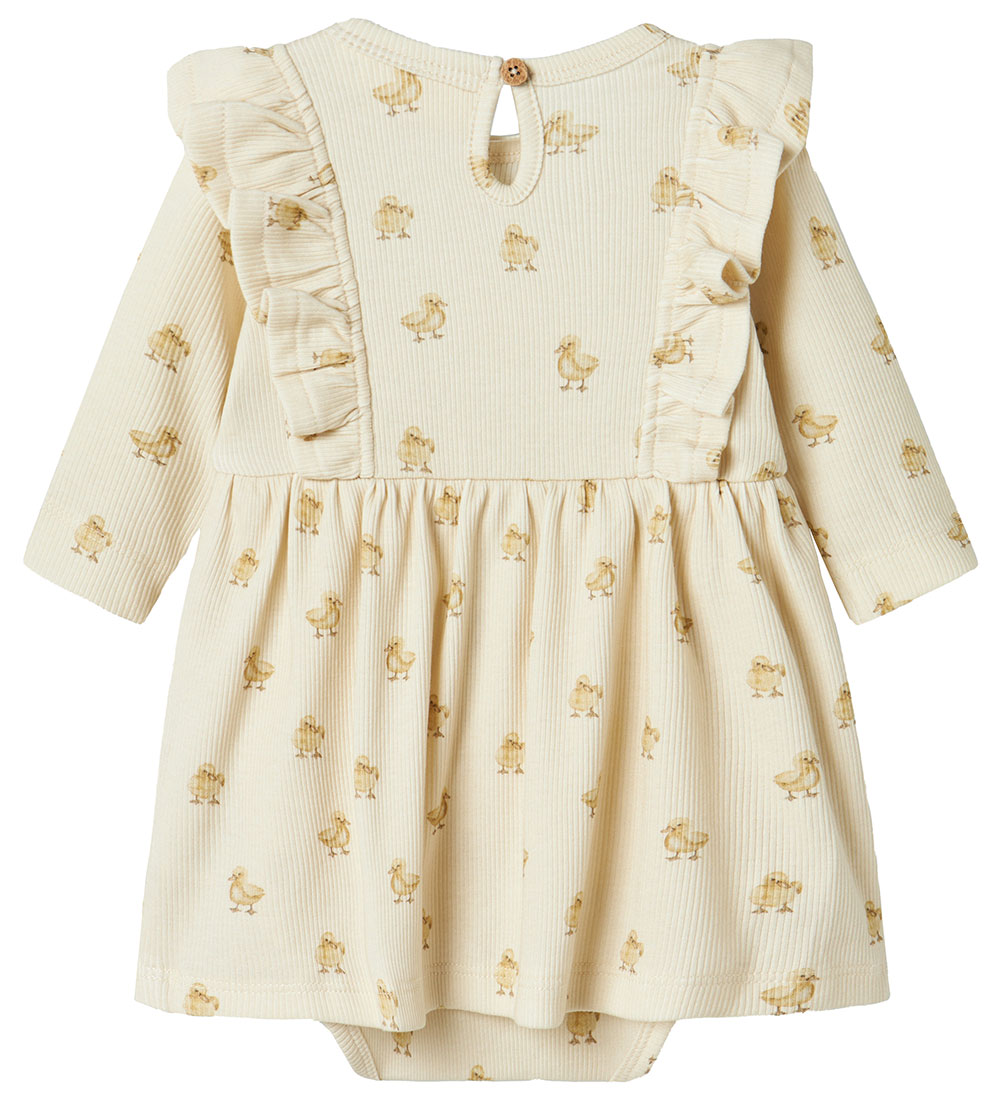 Lil Atelier Body l/æ - NbfLavo - Turtledove/Duck