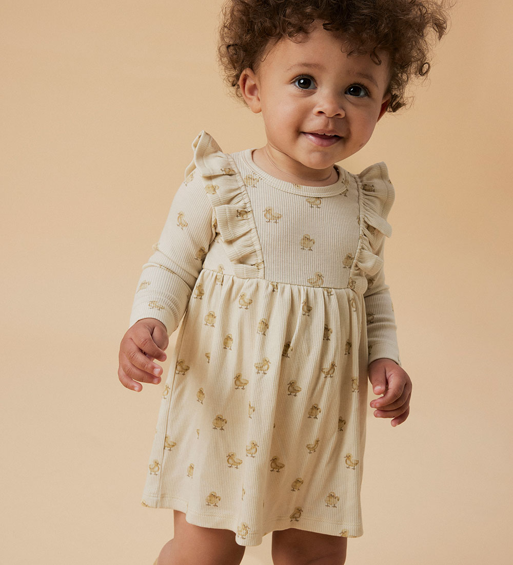 Lil Atelier Body l/æ - NbfLavo - Turtledove/Duck
