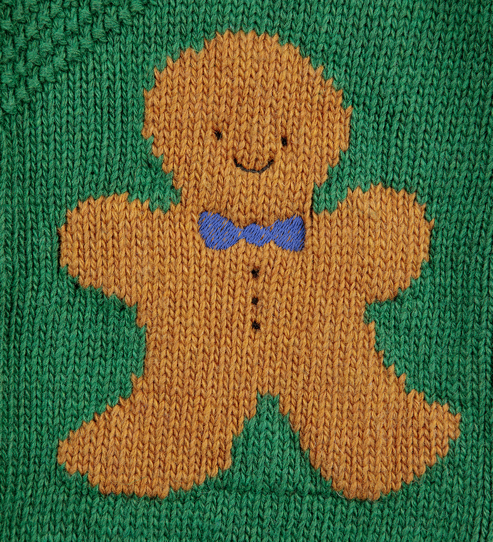 Bobo Choses Cardigan - Strik - Gingerbread - Green