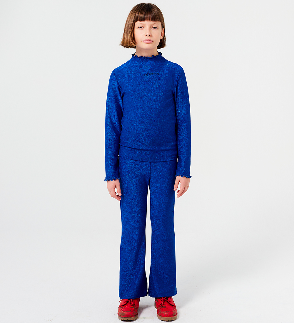 Bobo Choses Bukser - Flared - Navy Blue
