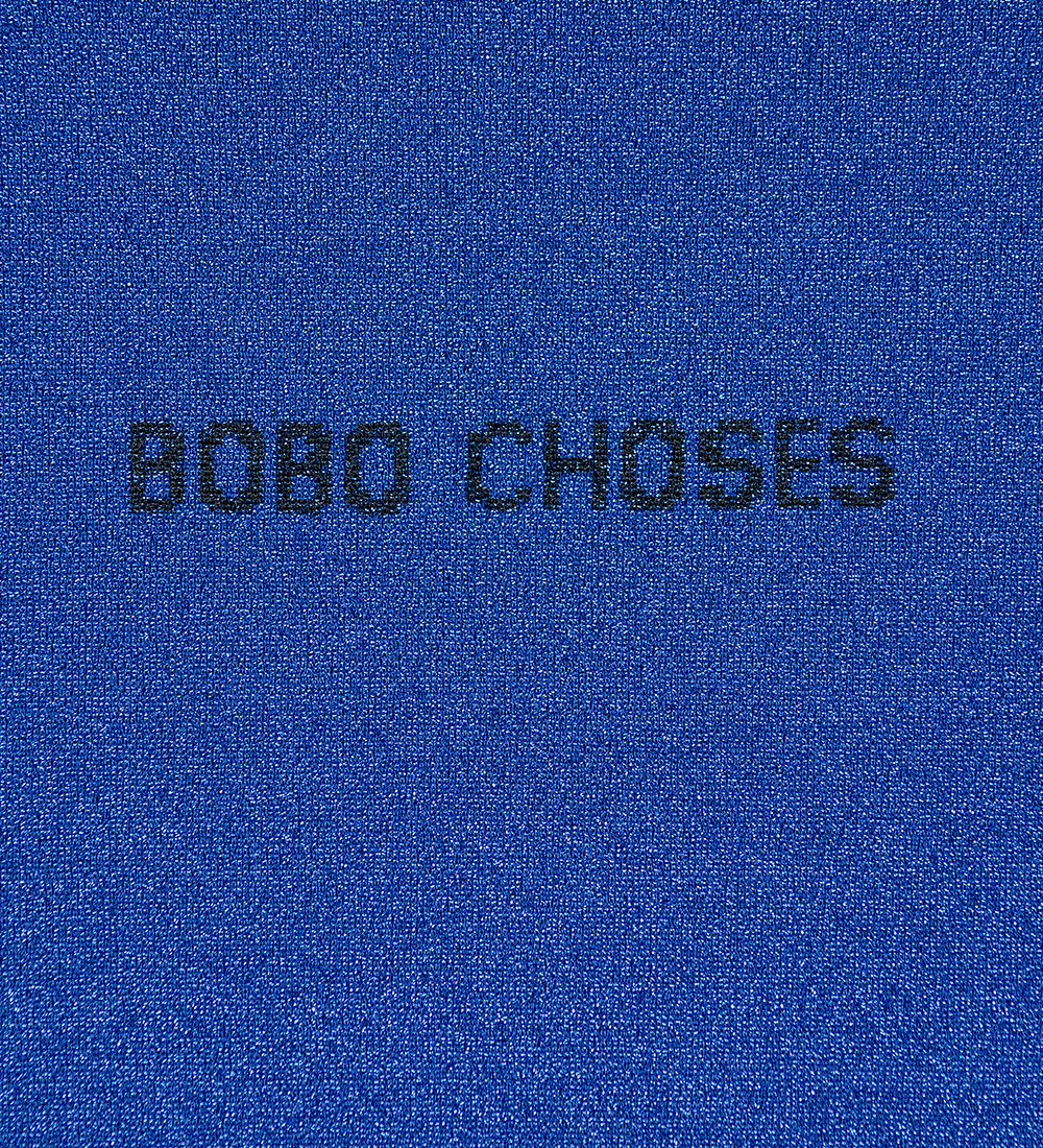 Bobo Choses Bluse - Turtle Neck - Navy Blue m. Glimmer