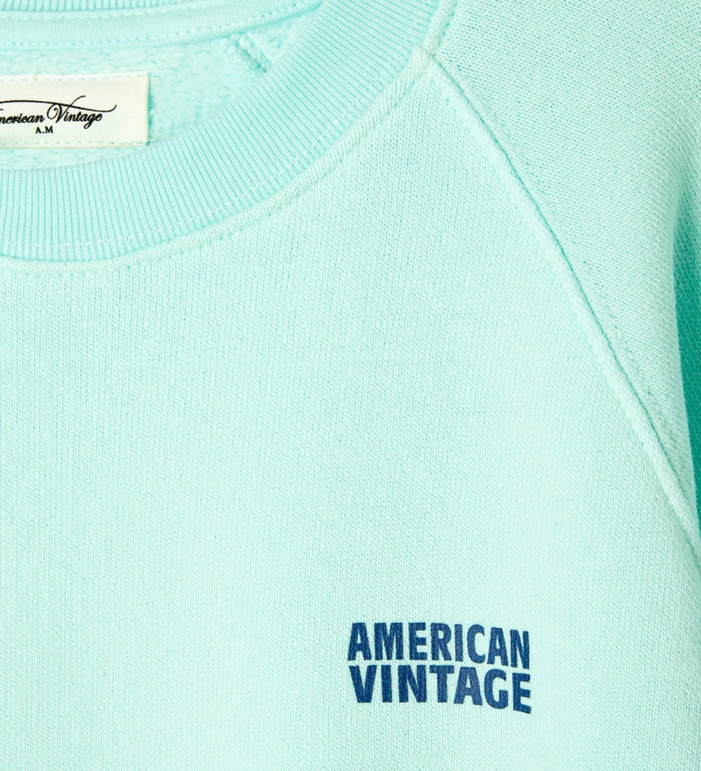 American Vintage Sweatshirt - Col Rond - Glacial Vintage