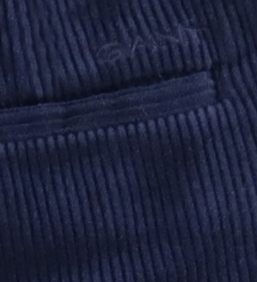 GANT Bukser - Fløjl - Evening Blue