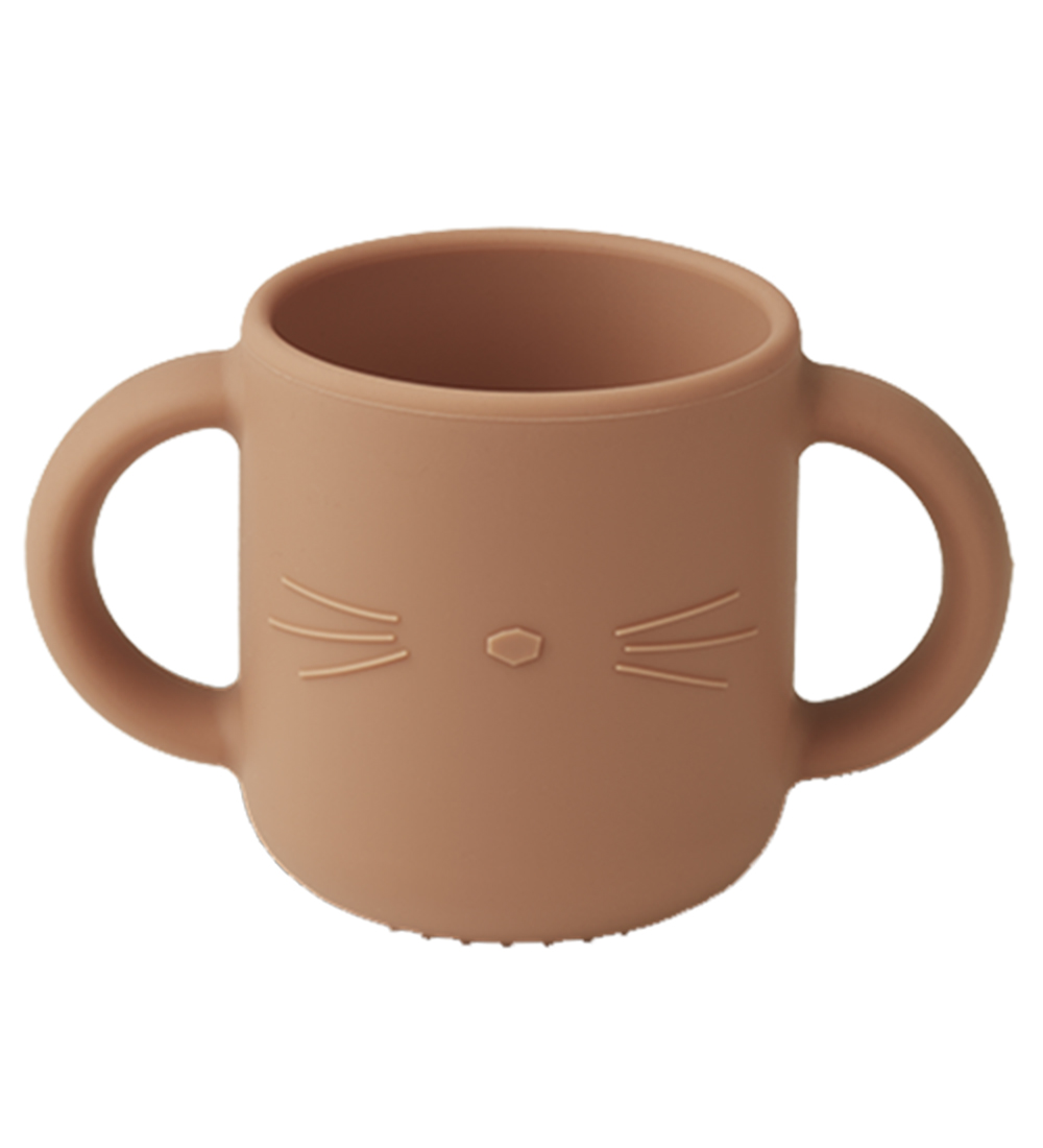 Liewood Kopper - Silikone - Gene - 2-pak - Cat/Tuscany Rose