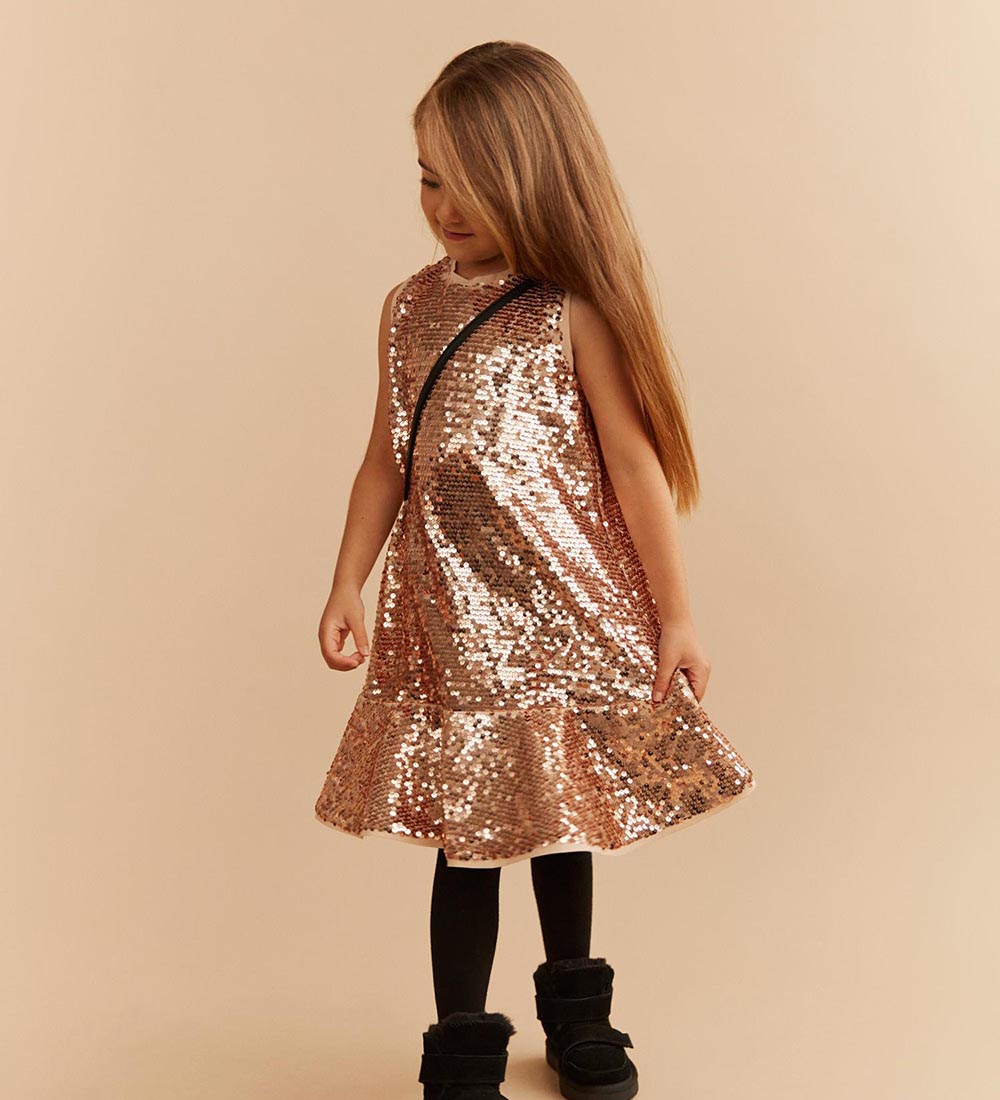 Sofie Schnoor Kjole - Maidask - Rose Gold