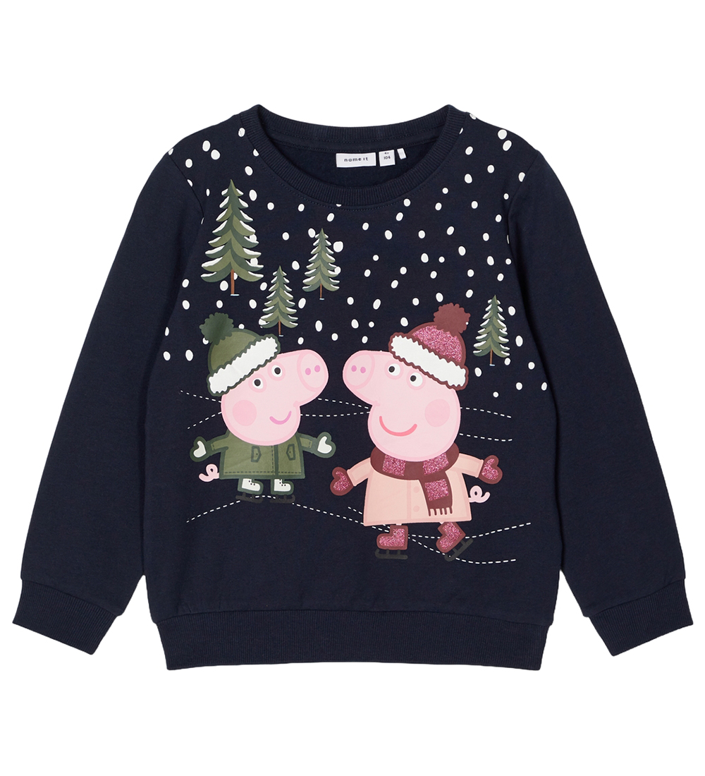 Name It Sweatshirt - NmfOlga - Dark Sapphire