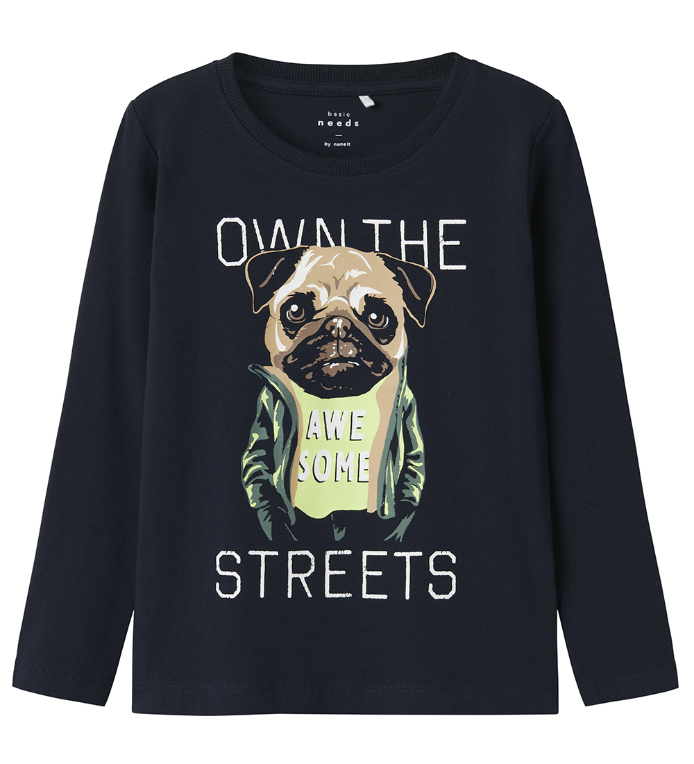 Name It Bluse - NmmVux - Dark Sapphire/Own The Streets