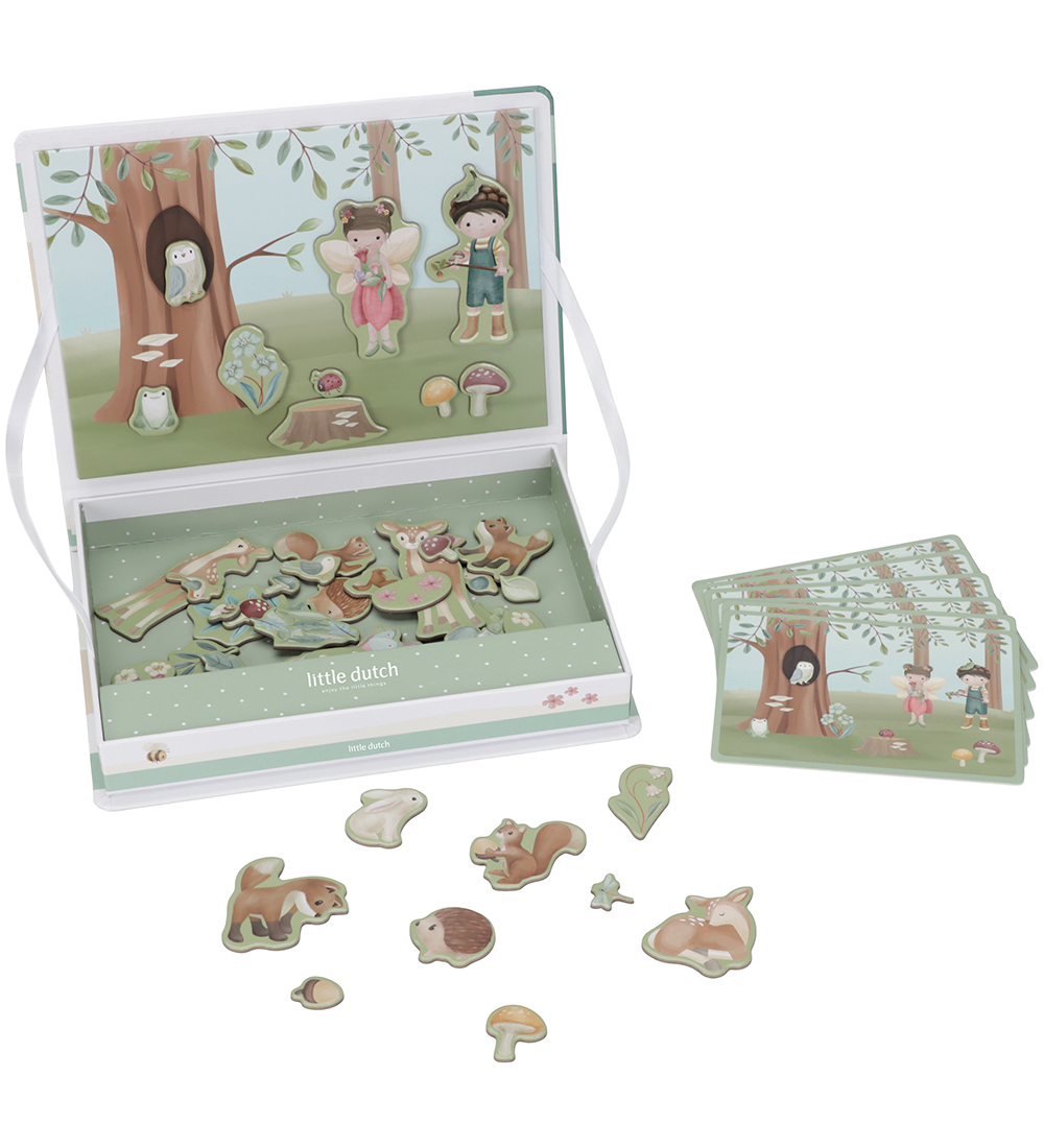 Little Dutch Magnetisk Legebræt - Forest Friends