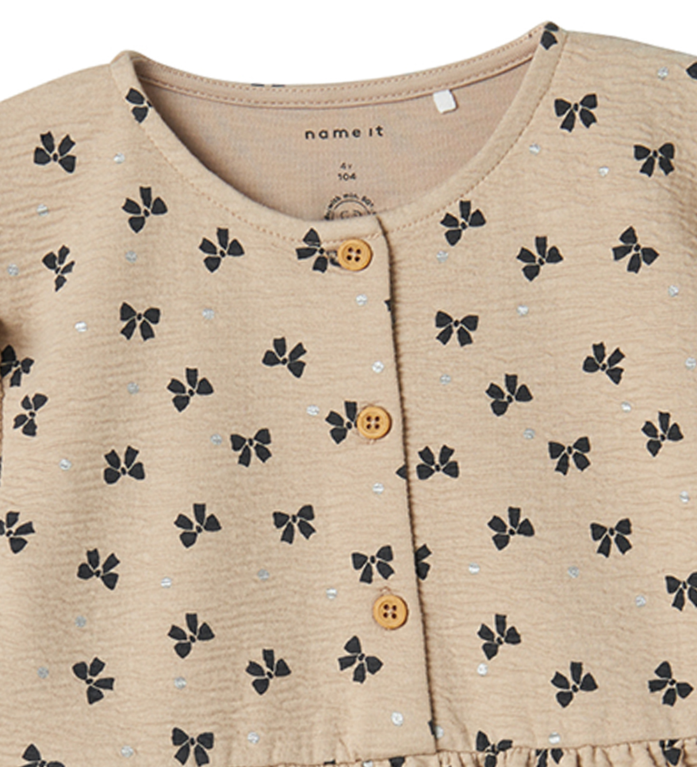 Name It Kjole - NmfRdolly - Oxford Tan