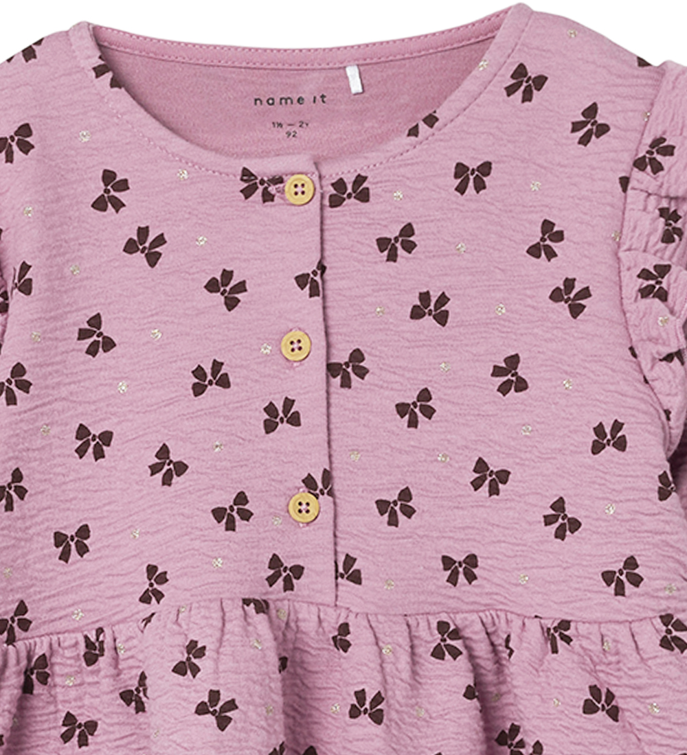 Name IT kjole - NmfRdolly - Mauve Orchid