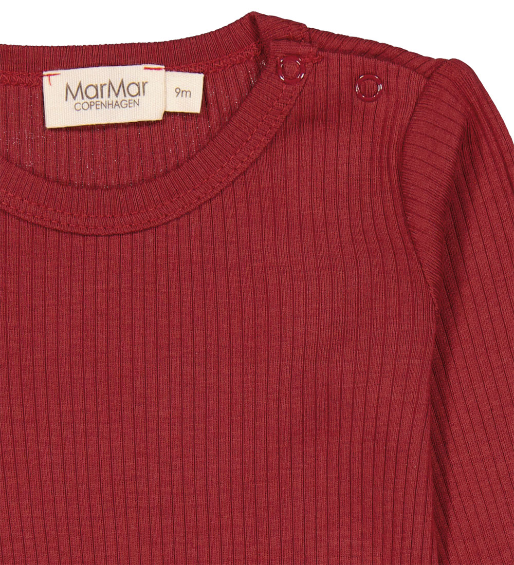 MarMar Body l/æ - Rib - Hibiscus Red