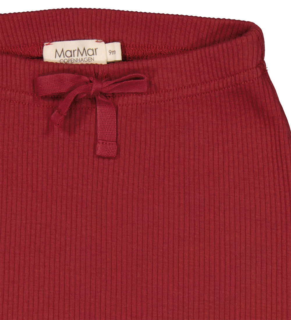 MarMar Bukser - Rib - Pico - Hibiscus Red